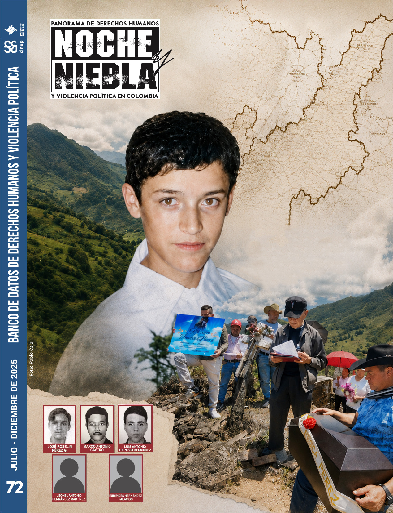Portada de la revista Noche y Niebla 72